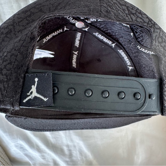 Jordan Jumpman Snapback Hat — Youth / Kids — Black - Picture 6 of 7
